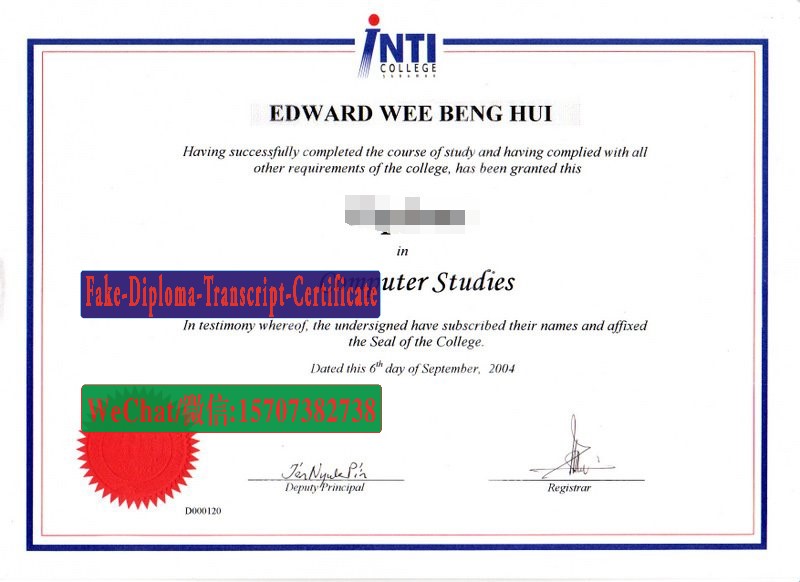 Best Fake INTI College Sarawak Diploma