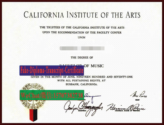 Buy California Institute of the Arts Diploma Online
