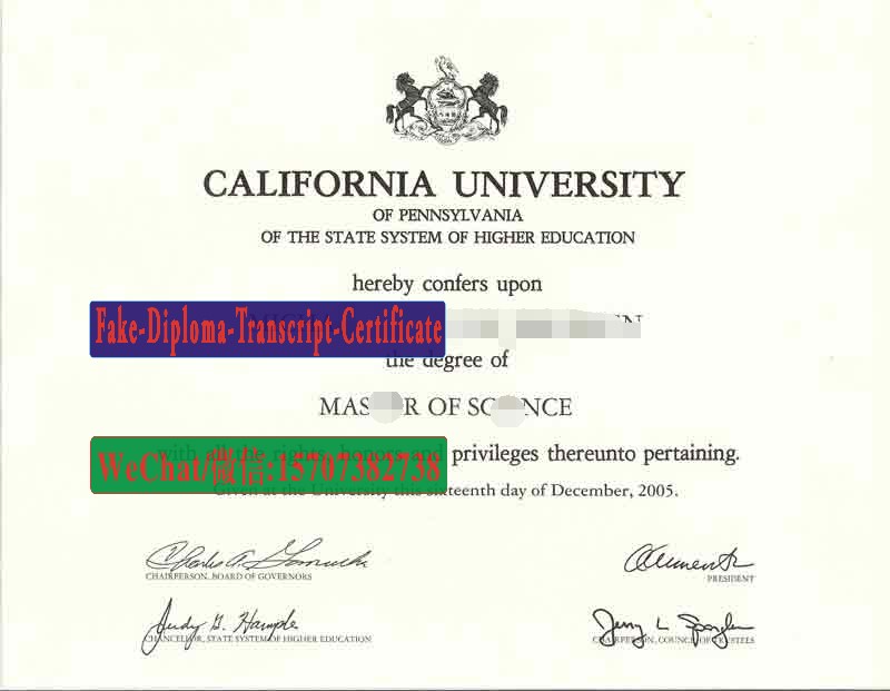 Buy California University of Pennsylvania Diploma Online