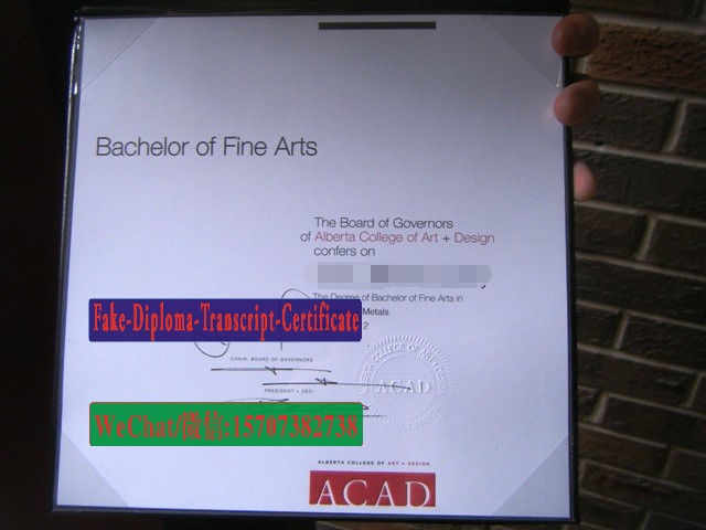 Buy fake Buy fake Alberta College of Art and Design Diploma