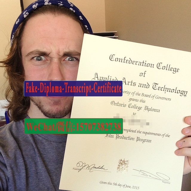 Buy fake Confederation College of Applied Arts and Technology Diploma