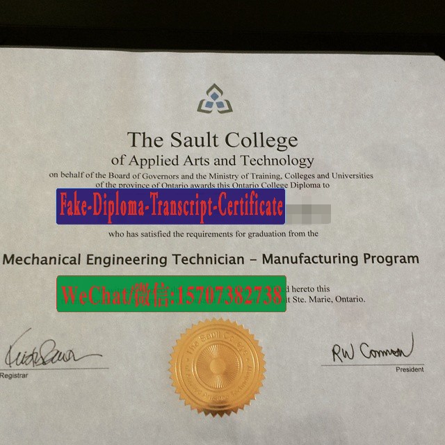 Buy fake Sault College of Applied Arts and Technology Diploma