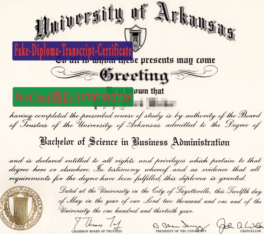 Fake University of Arkansas Diploma Makers