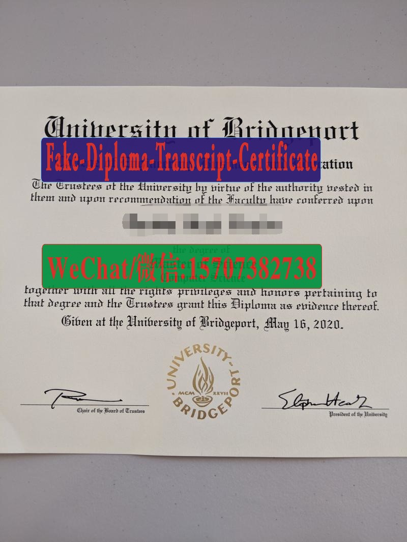 Fake University of Bridgeport Diploma Makers