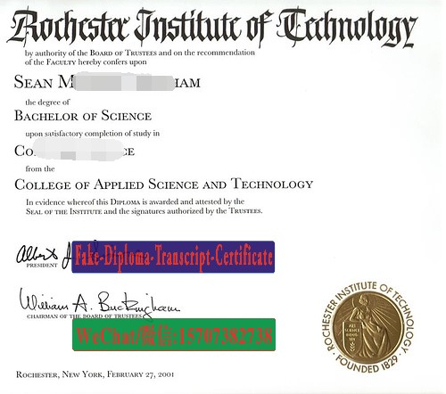Fake rochester Institute of technology Diploma Degree