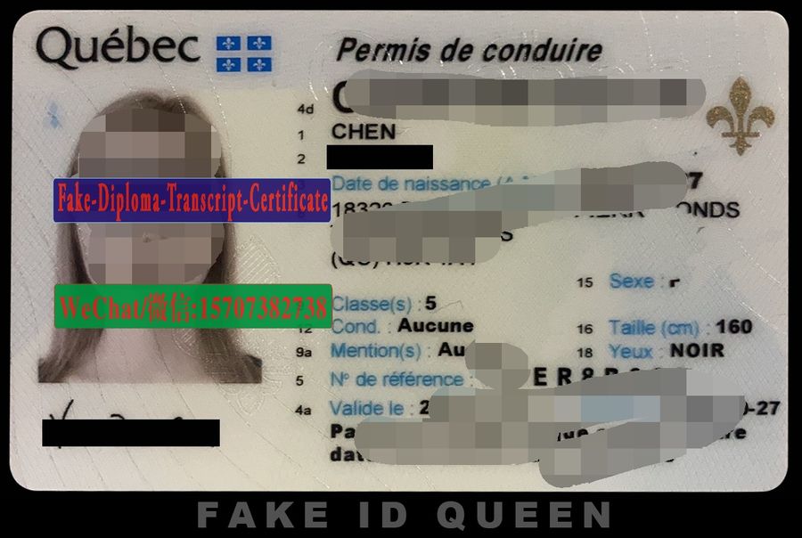Order Fake Drivers license in Quebec