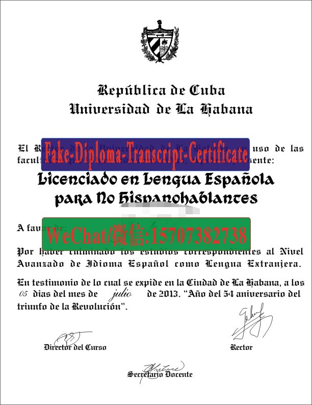 Where to order fake UniversidaddeLaHabana Diploma