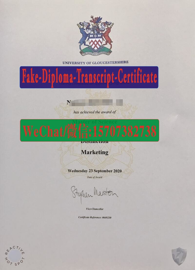 Where to order fake University of Gloucestershire Diploma