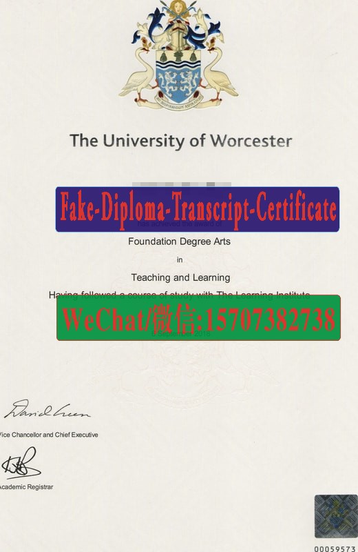 Where to order fake University of Worcester Diploma